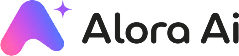 Alora AI官方，品牌logo，产品名称